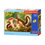 Puzzle Castorland 260el Leśne życie wiewiórek - 2